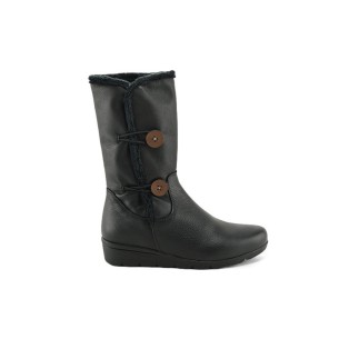 Boots by Amelie 
Botines de piel con cuña by Amelie
Manufactured and designed in Spain