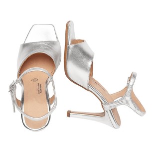 High heeled leather sandals by CBP High heeled leather sandals by CBP
High heeled leather sandals by CBP 